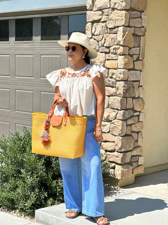 Carlota handwoven bag
