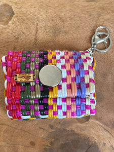 Handwoven coin bag