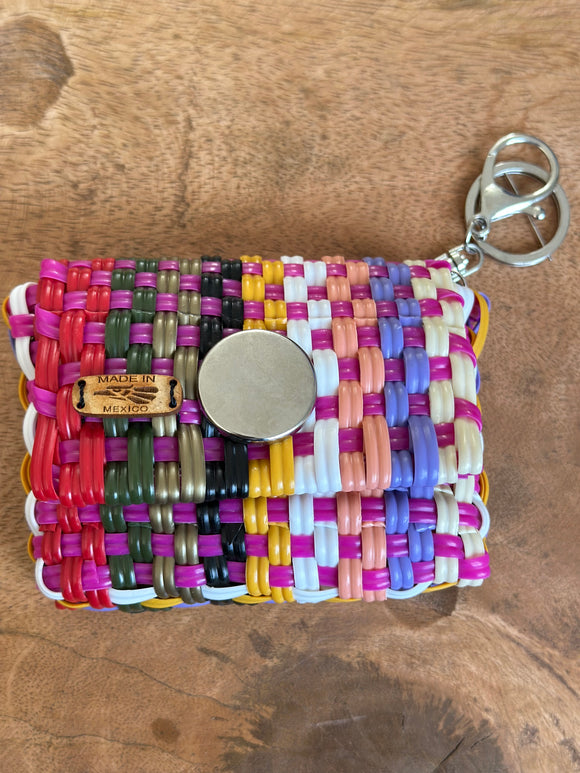 Handwoven coin bag