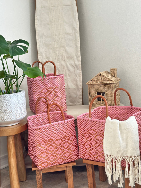 Handwoven casita baskets