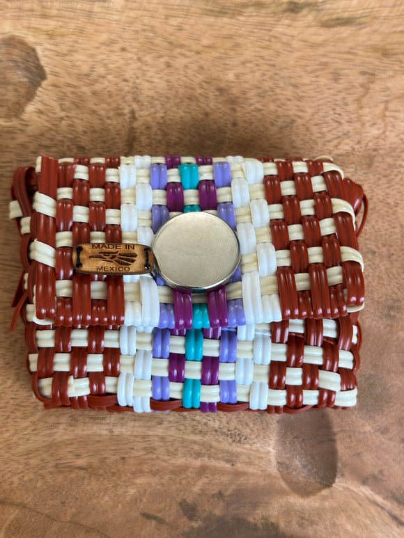 Handwoven coin bag