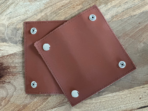 Leather handle wrap
