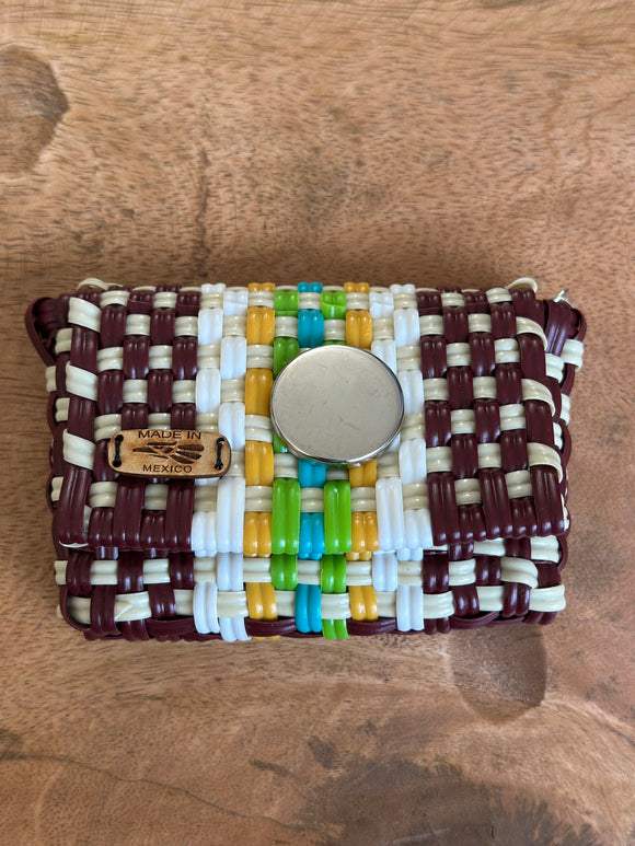 Handwoven coin bag