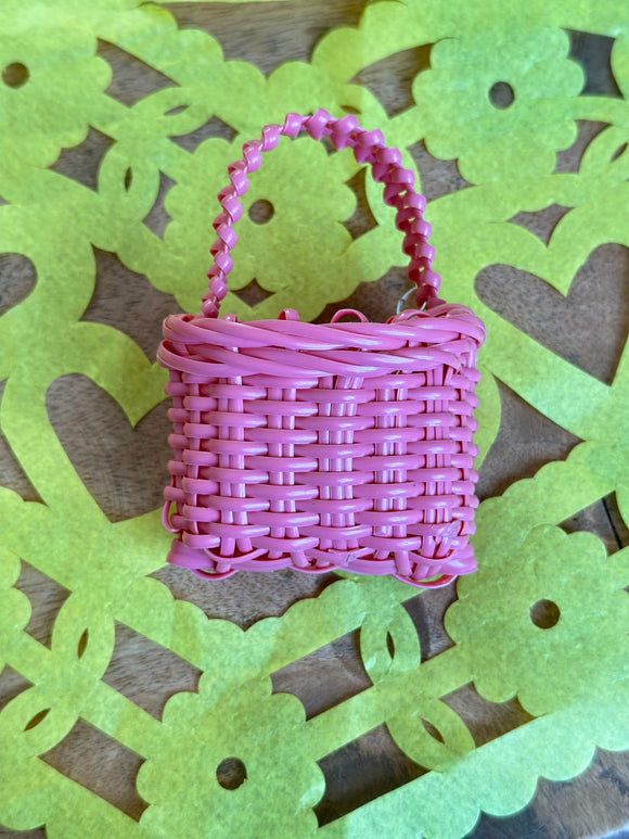 Handwoven coin bag