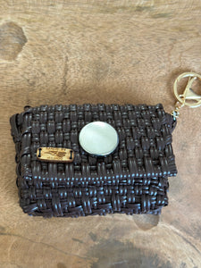 Handwoven coin bag
