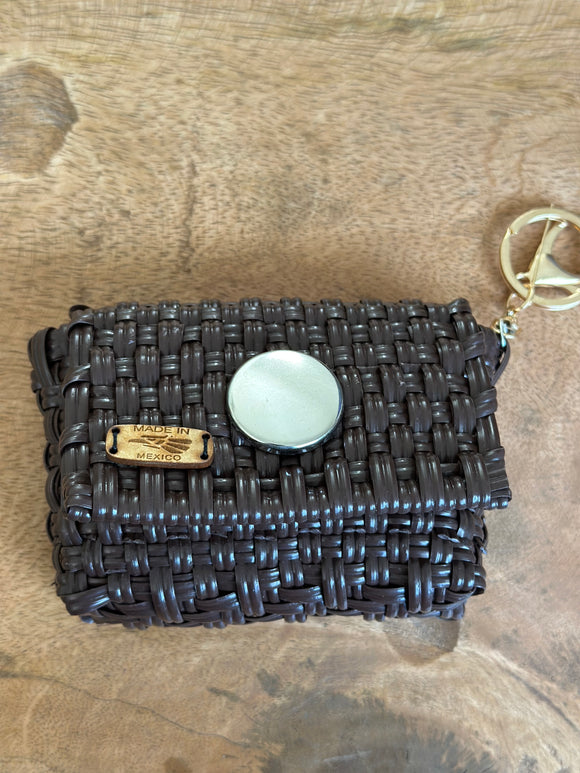 Handwoven coin bag