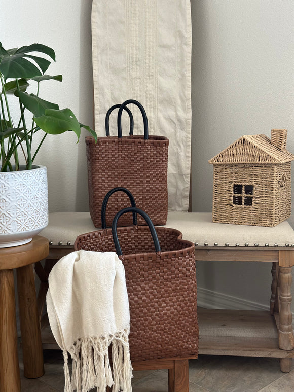 Handwoven casita baskets