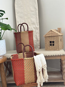 Handwoven casita baskets