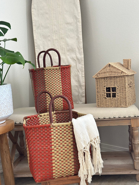 Handwoven casita baskets