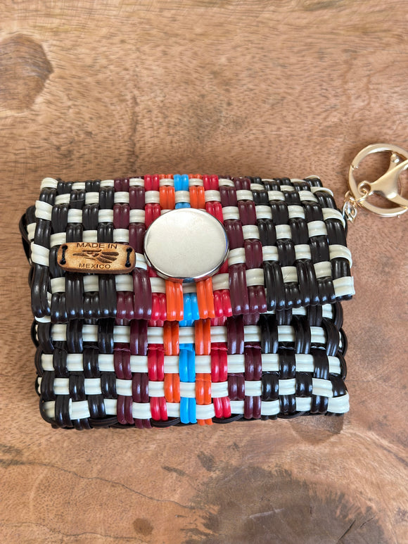 Handwoven coin bag