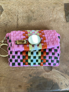 Handwoven coin bag