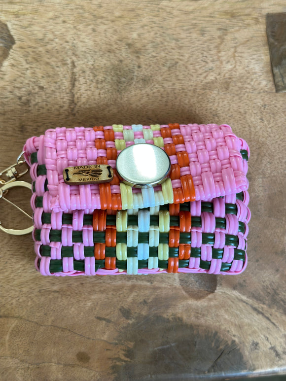 Handwoven coin bag